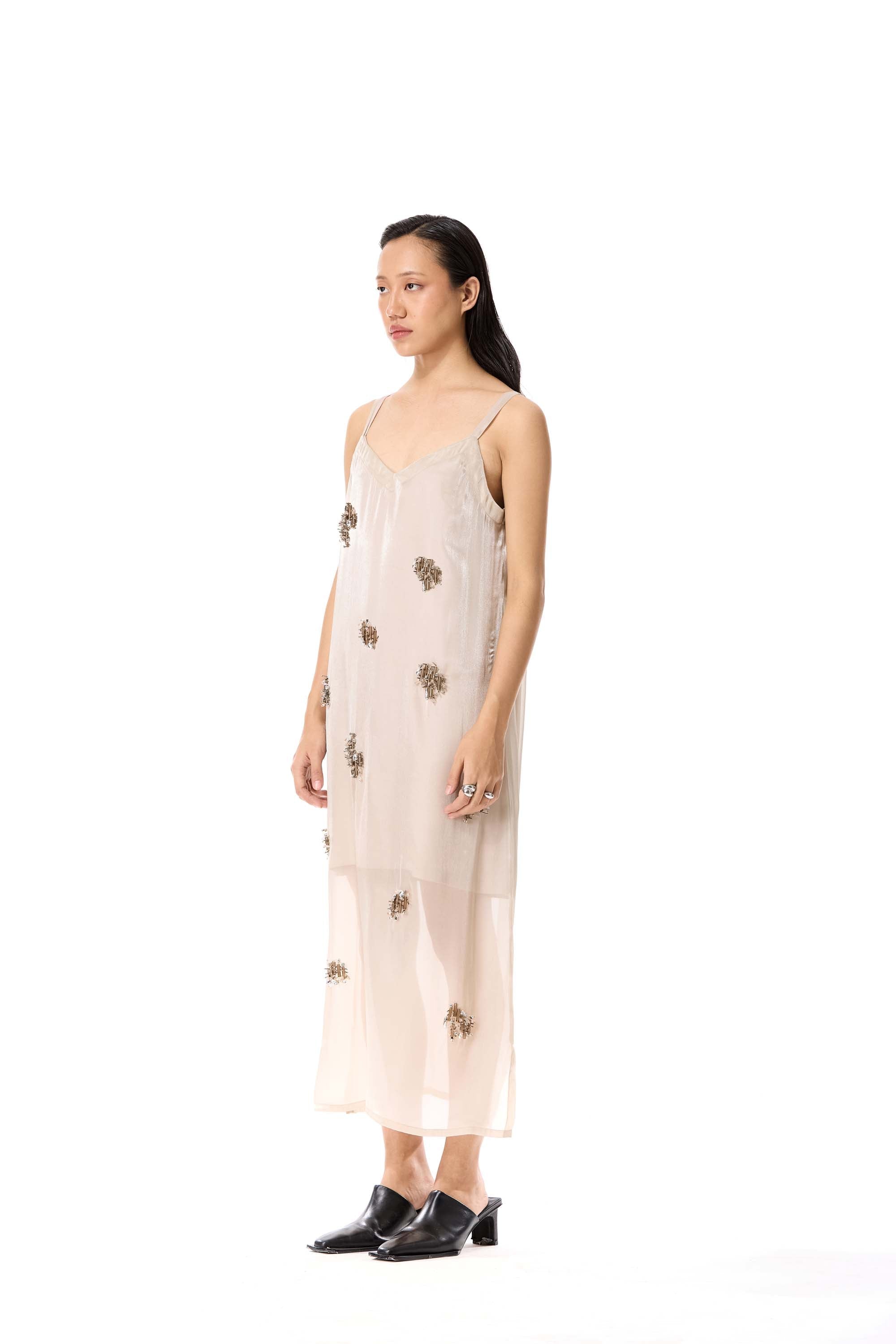 ARKONIA EMBELLISHED DRESS - Kanika Goyal Label