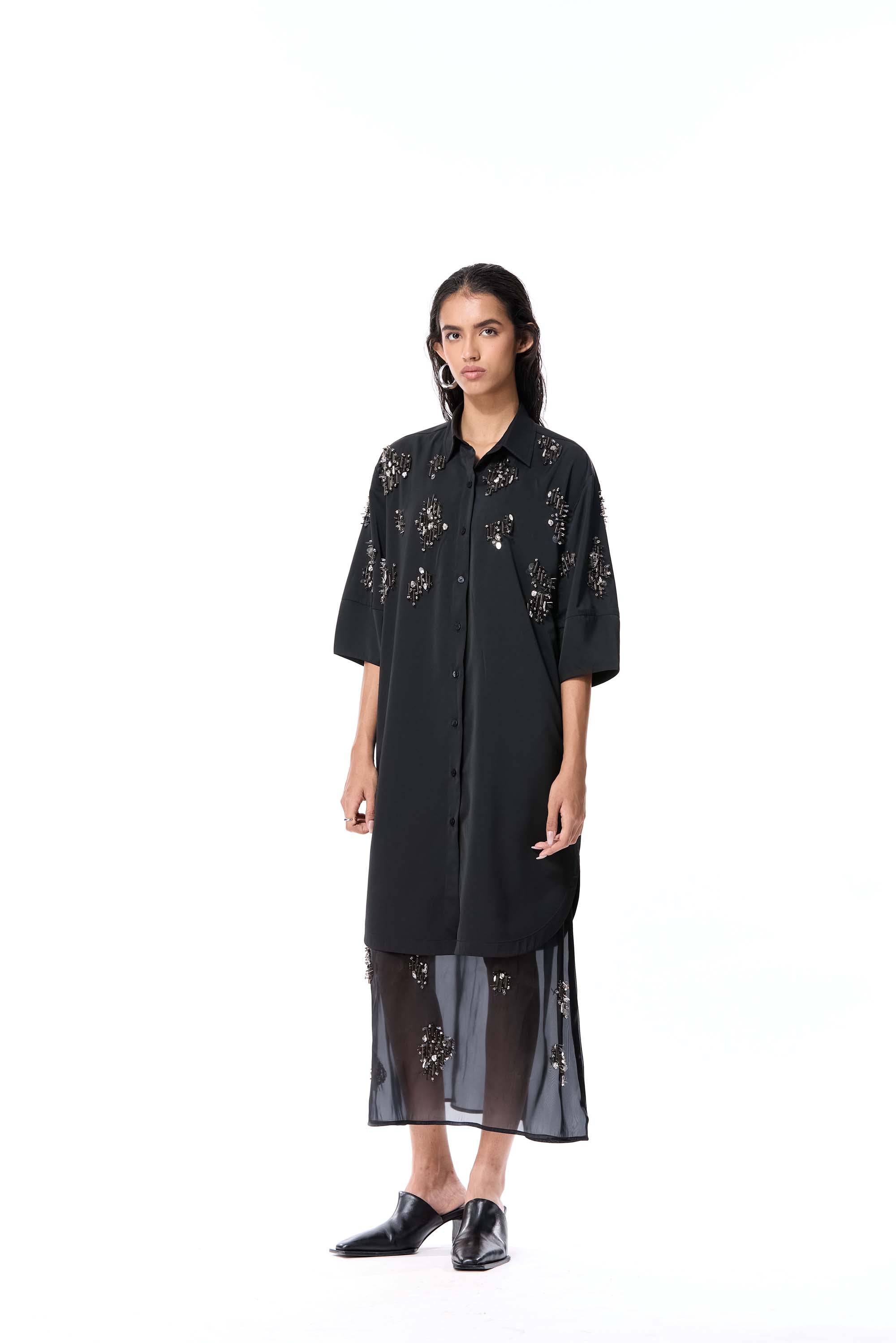 ARKONIA EMBELLISHED DRESS - Kanika Goyal Label