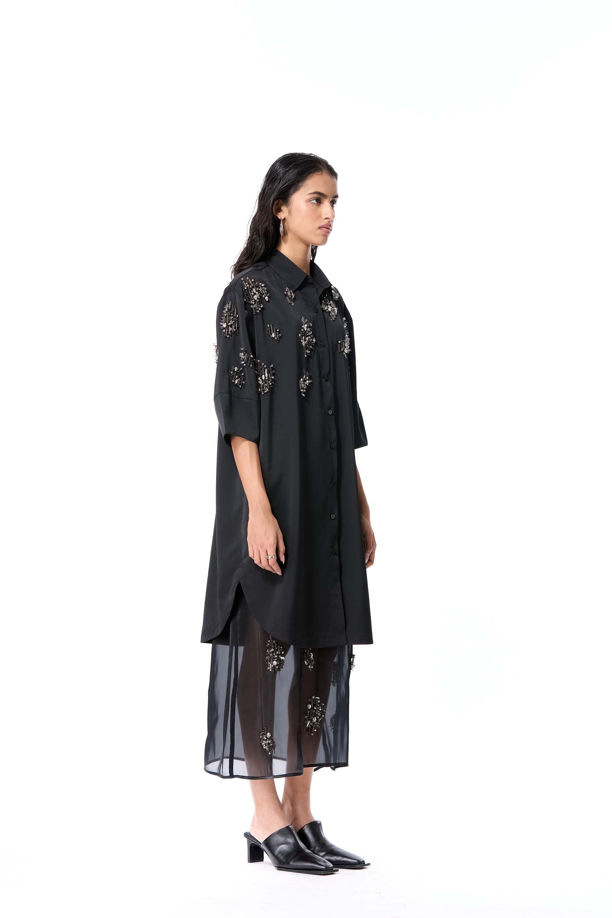 ARKONIA EMBELLISHED DRESS - Kanika Goyal Label
