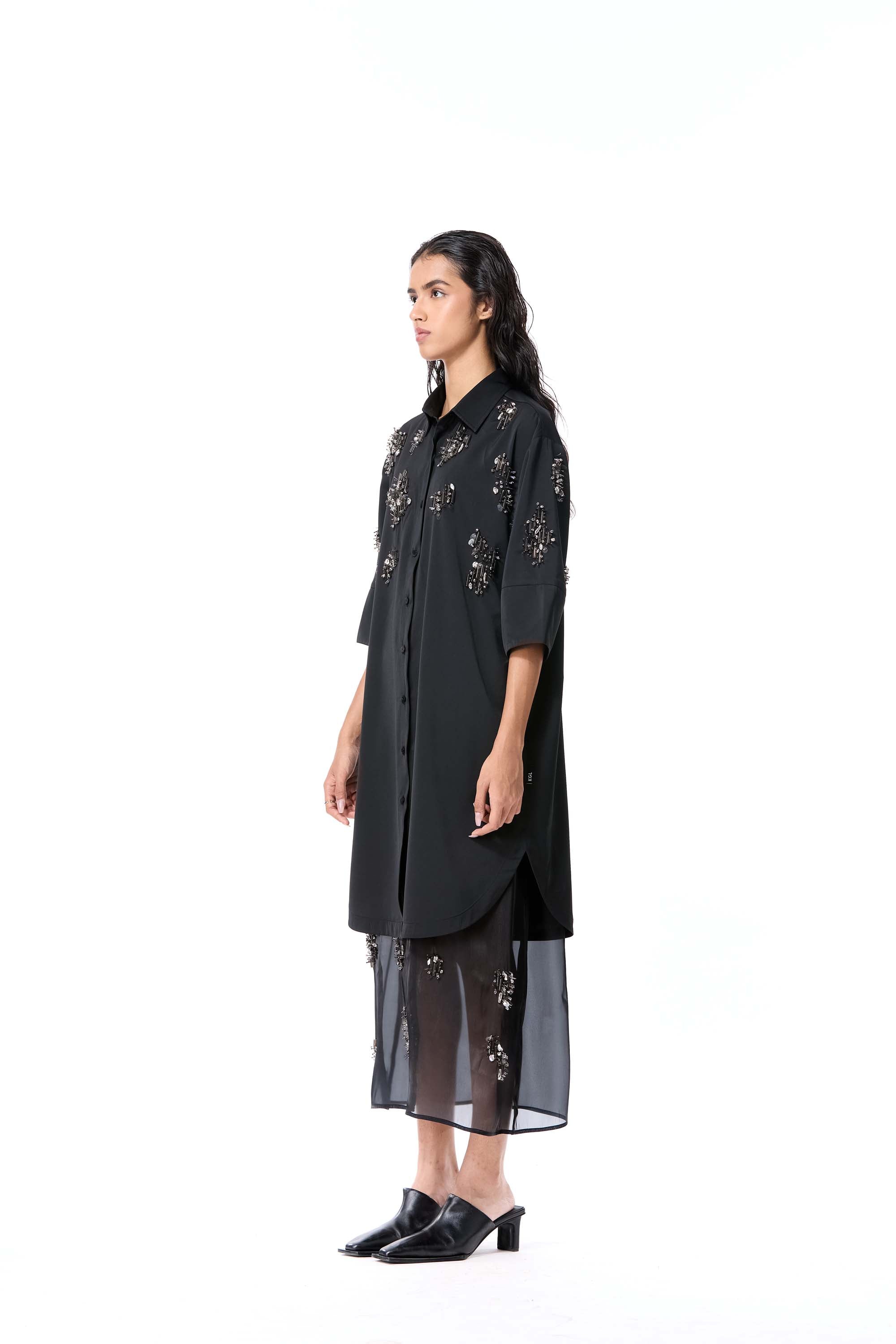ARKONIA EMBELLISHED DRESS - Kanika Goyal Label
