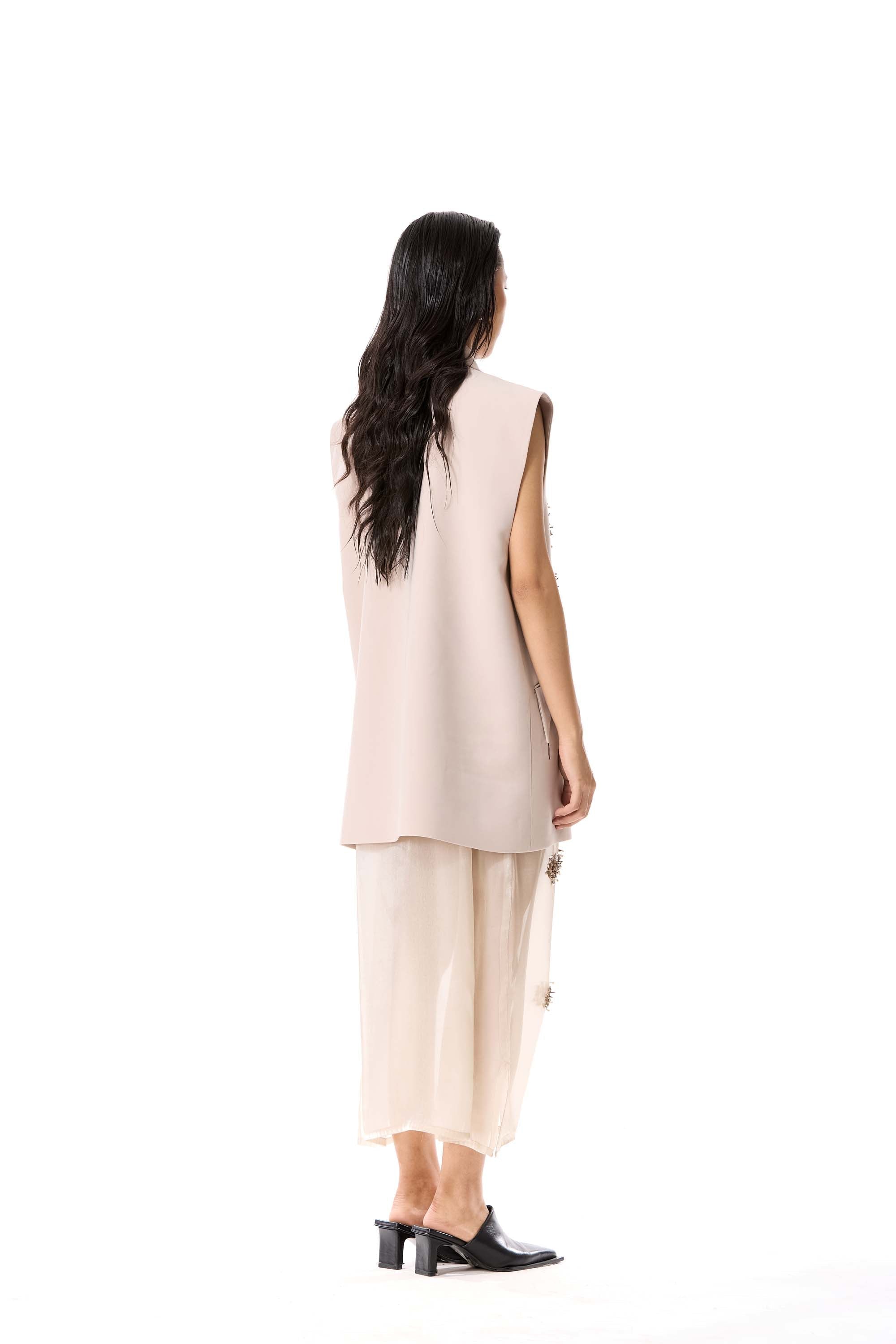 ARKONIA EMBELLISHED VEST - Kanika Goyal Label