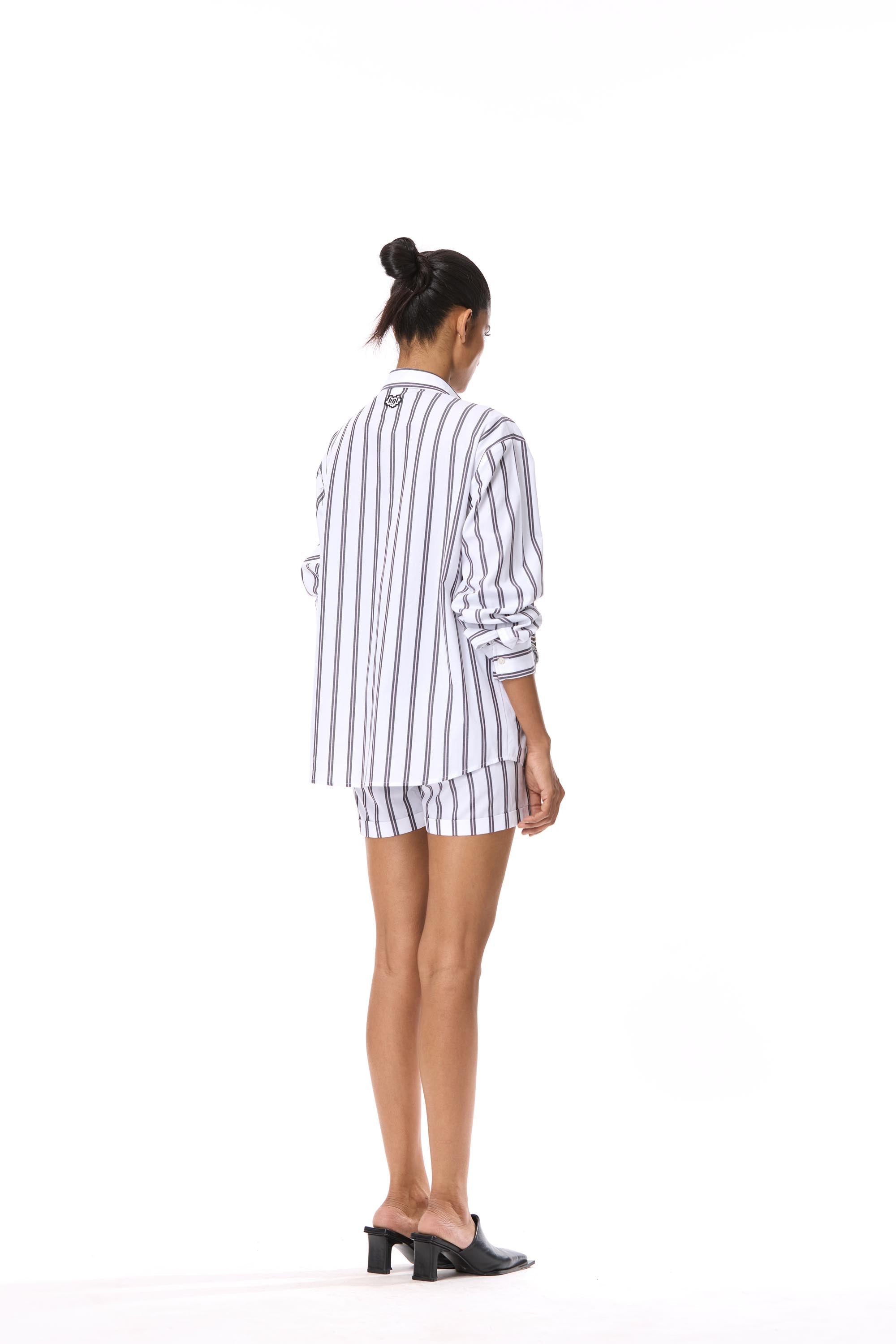 'ASH FALL' EMBELLISHED SHIRT - Kanika Goyal Label