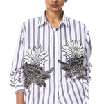 'ASH FALL' EMBELLISHED SHIRT - Kanika Goyal Label