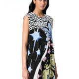 ASTRAL CAMO' EMBELLISHED DRESS - Kanika Goyal Label