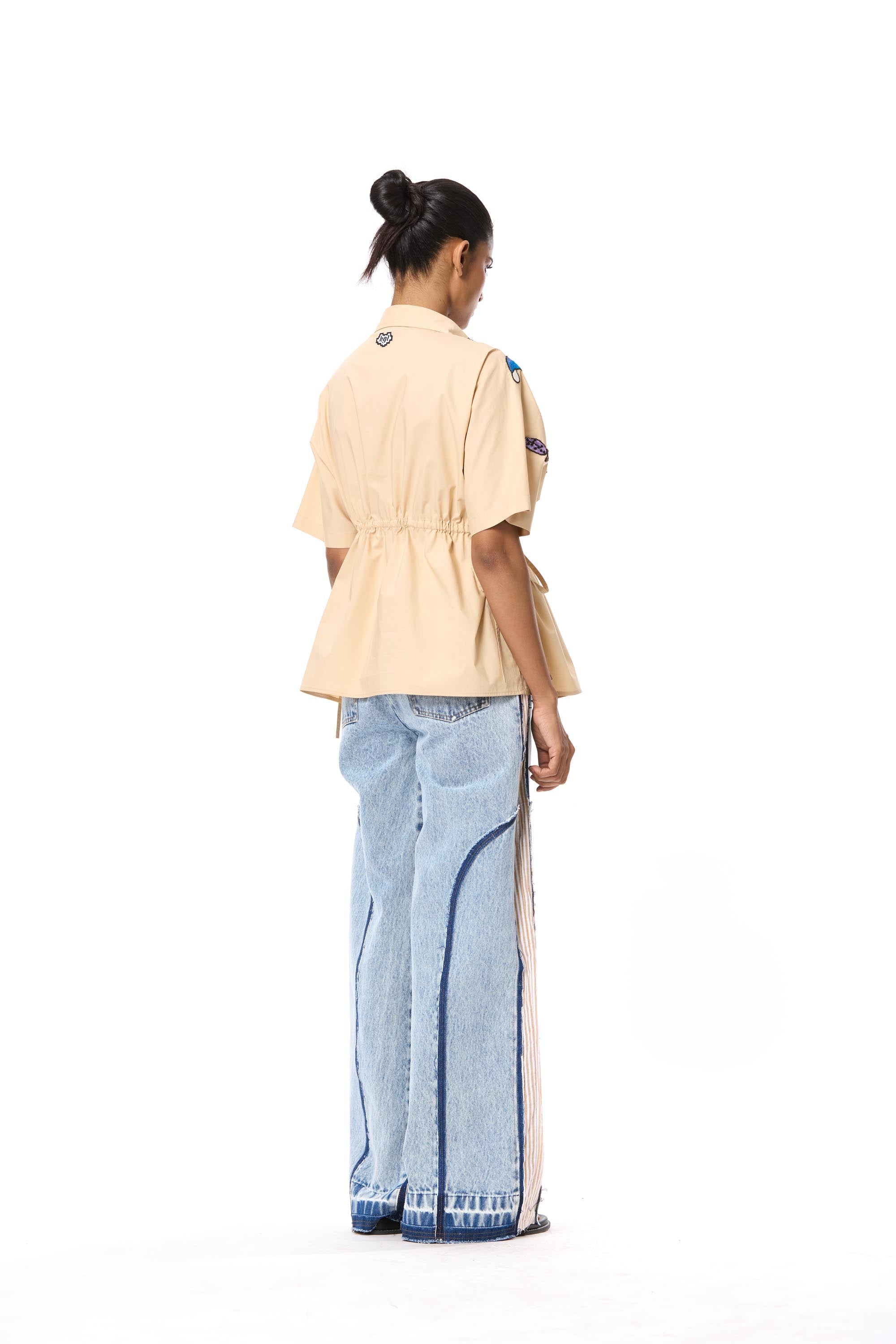 'ASTRAL KNOT' EMBELLISHED TOP - Kanika Goyal Label