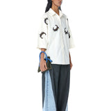 ‘ASTRID’ Embellished Shirt - Kanika Goyal Label
