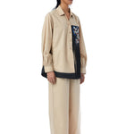 ASUKA' Embellished Shirt - Kanika Goyal Label