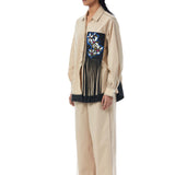 ASUKA' Embellished Shirt - Kanika Goyal Label