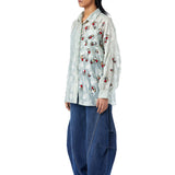 ‘AZURE’ Embellished Shirt - Kanika Goyal Label