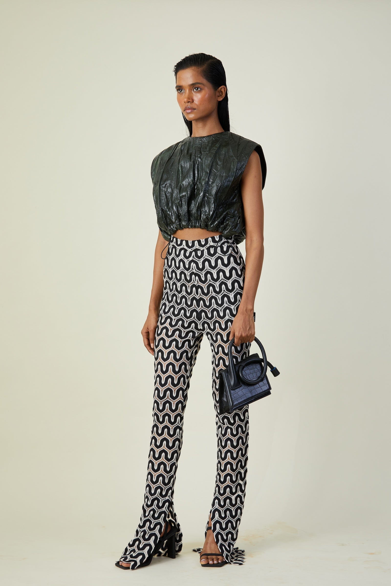 BLACK MINI KEEKEE BAG - Kanika Goyal Label