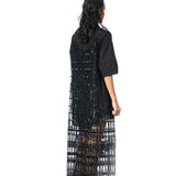BLACK SHIRT DRESS - Kanika Goyal Label
