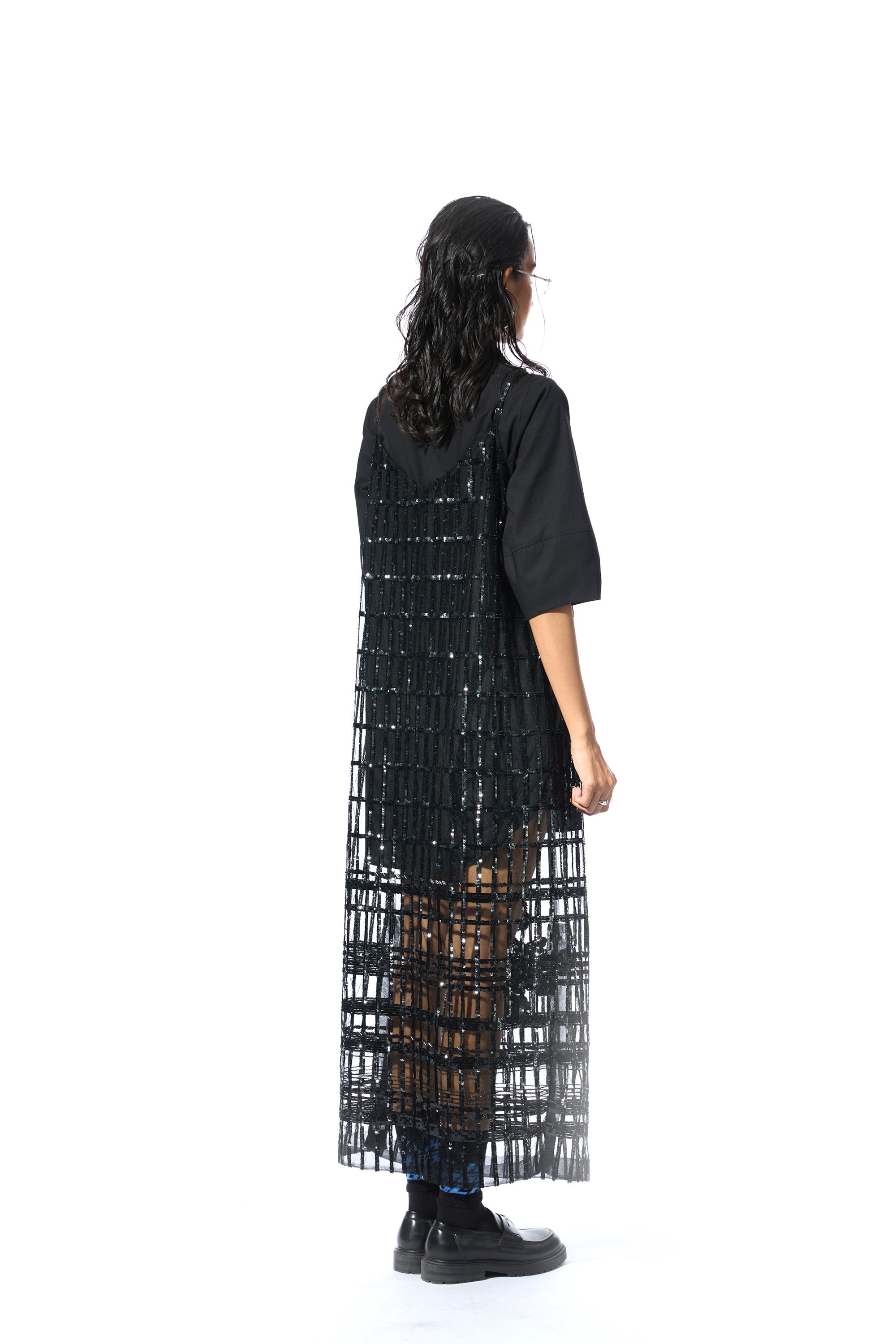 BLACK SHIRT DRESS - Kanika Goyal Label