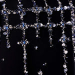 BLEU FRAY EMBELLISHED DRESS - Kanika Goyal Label