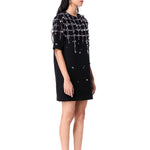 BLEU FRAY EMBELLISHED DRESS - Kanika Goyal Label