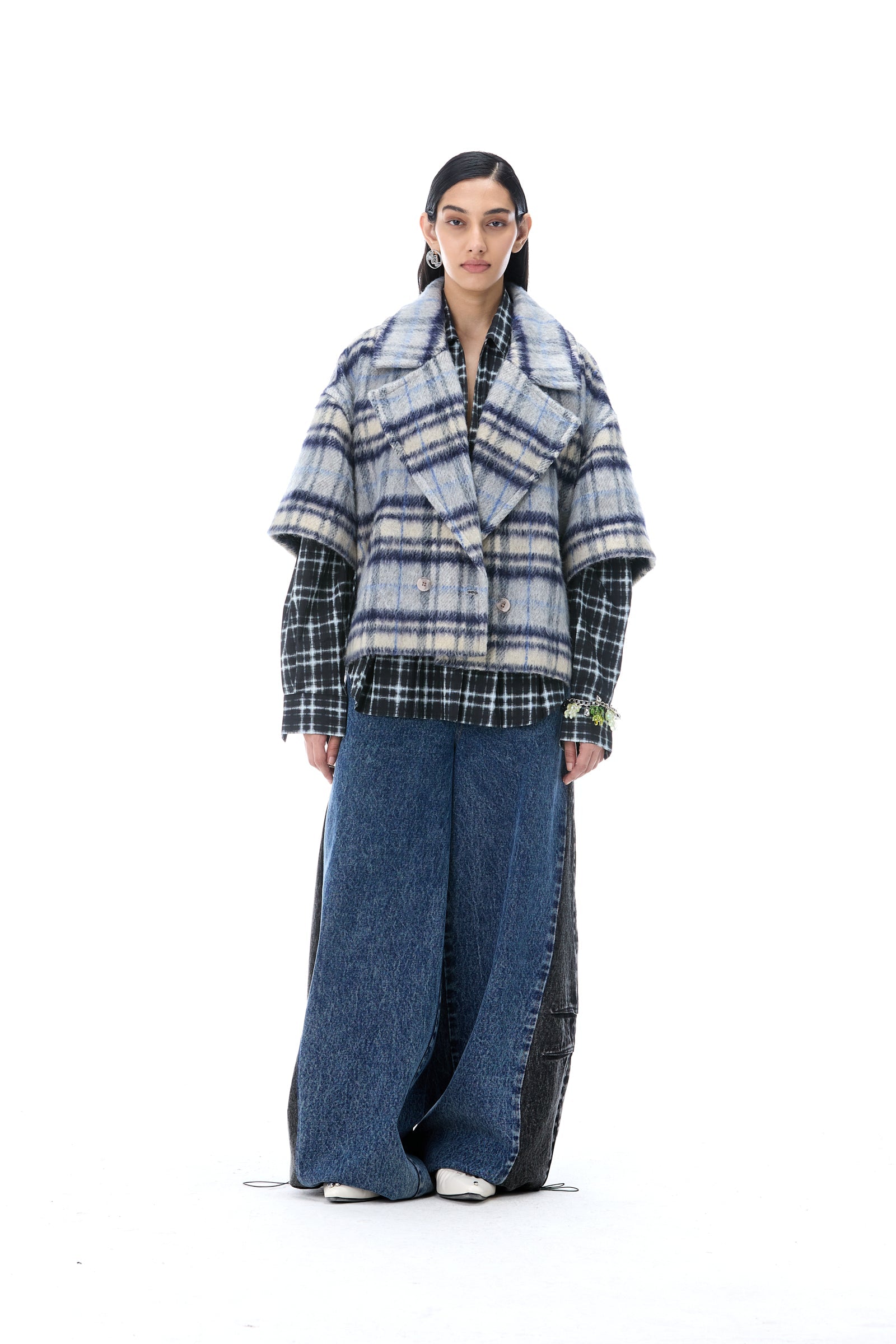 BLUESTONE' COAT - Kanika Goyal Label