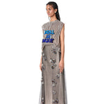 BORE ME MORE' Embellished Top - Kanika Goyal Label