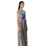 BORE ME MORE' Embellished Top - Kanika Goyal Label
