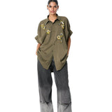 BRIAR' Embellished Shirt - Kanika Goyal Label