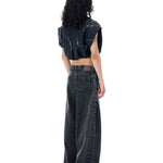 BURN ME TWICE DENM PANTS - Kanika Goyal Label