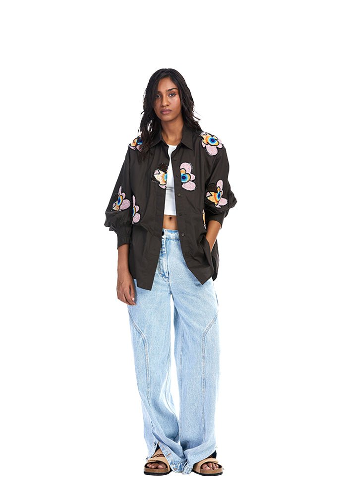 CALIX Embellished Shirt - Kanika Goyal Label