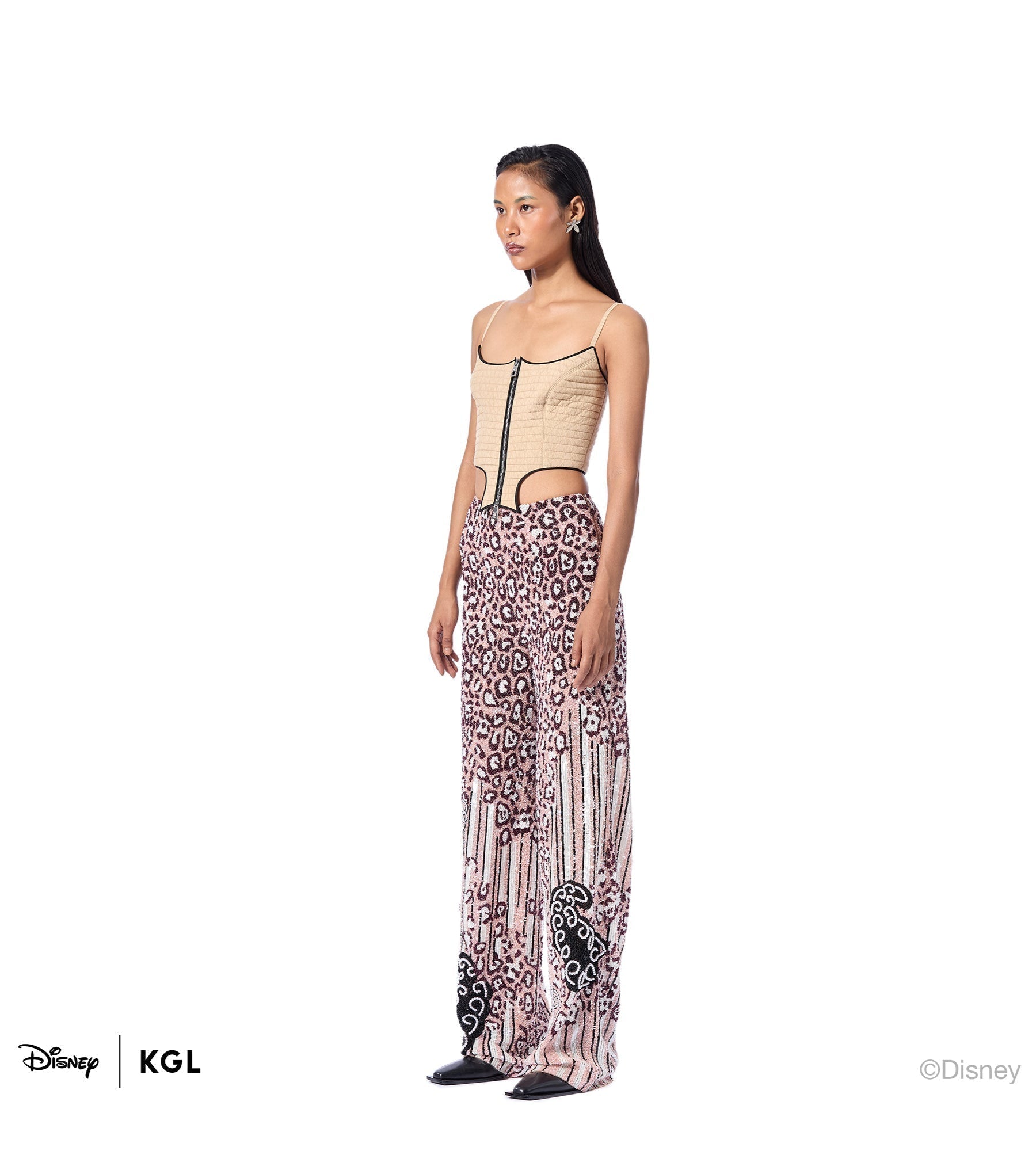 CAMOVERSE' EMBELLISHED PANTS - Kanika Goyal Label