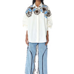 ‘CANOPY’ Embellished Shirt - Kanika Goyal Label