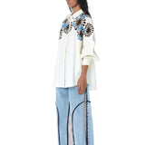 ‘CANOPY’ Embellished Shirt - Kanika Goyal Label