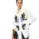 CELESTICH' WHITE SHIRT - Kanika Goyal Label
