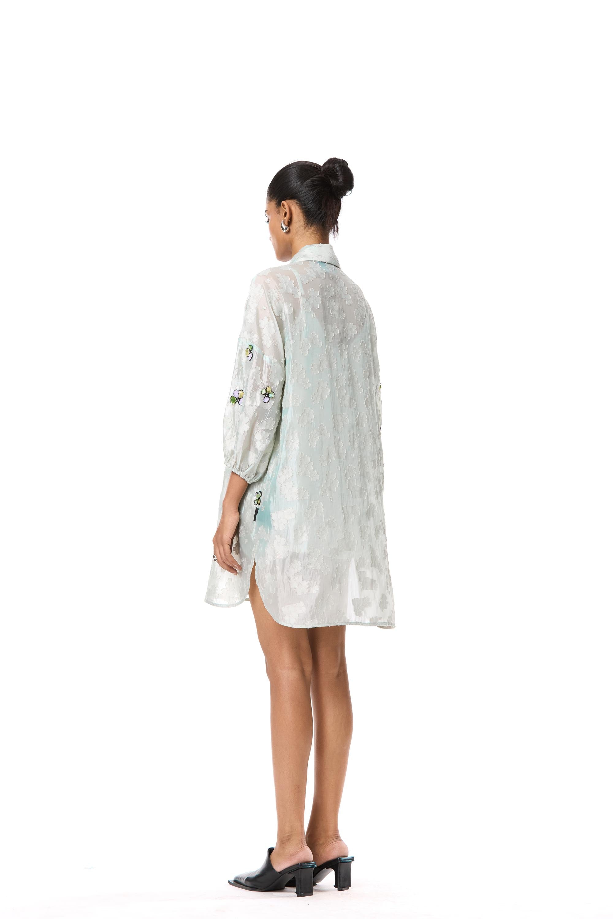 'CENDREA' EMBELLISHED DRESS - Kanika Goyal Label