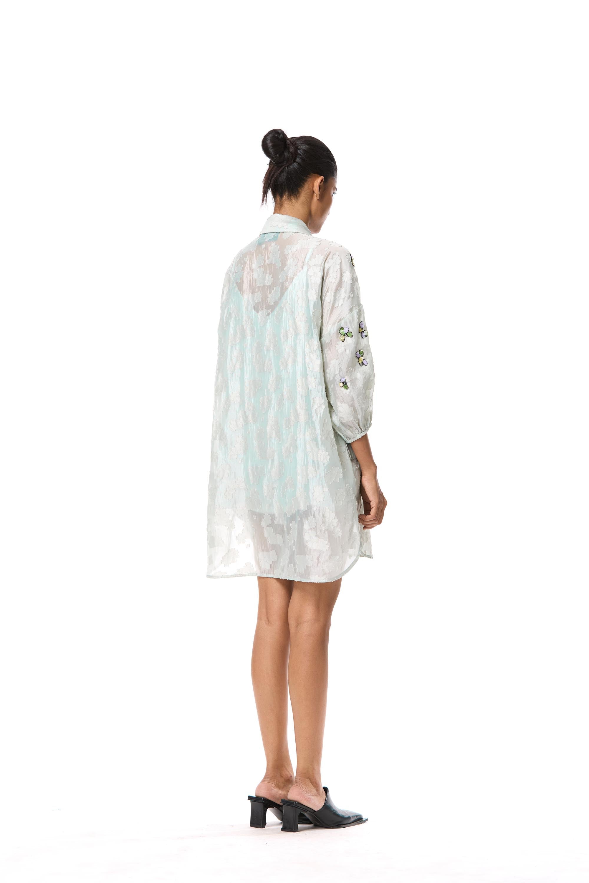 'CENDREA' EMBELLISHED DRESS - Kanika Goyal Label