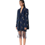 CERYS' Embellished Blazer - Kanika Goyal Label