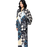 CHECK MAZE COORDINATED SET - Kanika Goyal Label