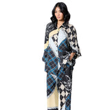 CHECK MAZE COORDINATED SET - Kanika Goyal Label