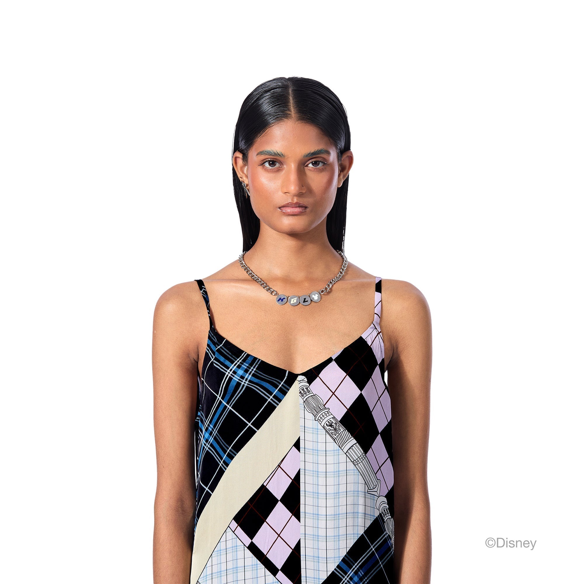 CHECK MAZE' DRESS - Kanika Goyal Label