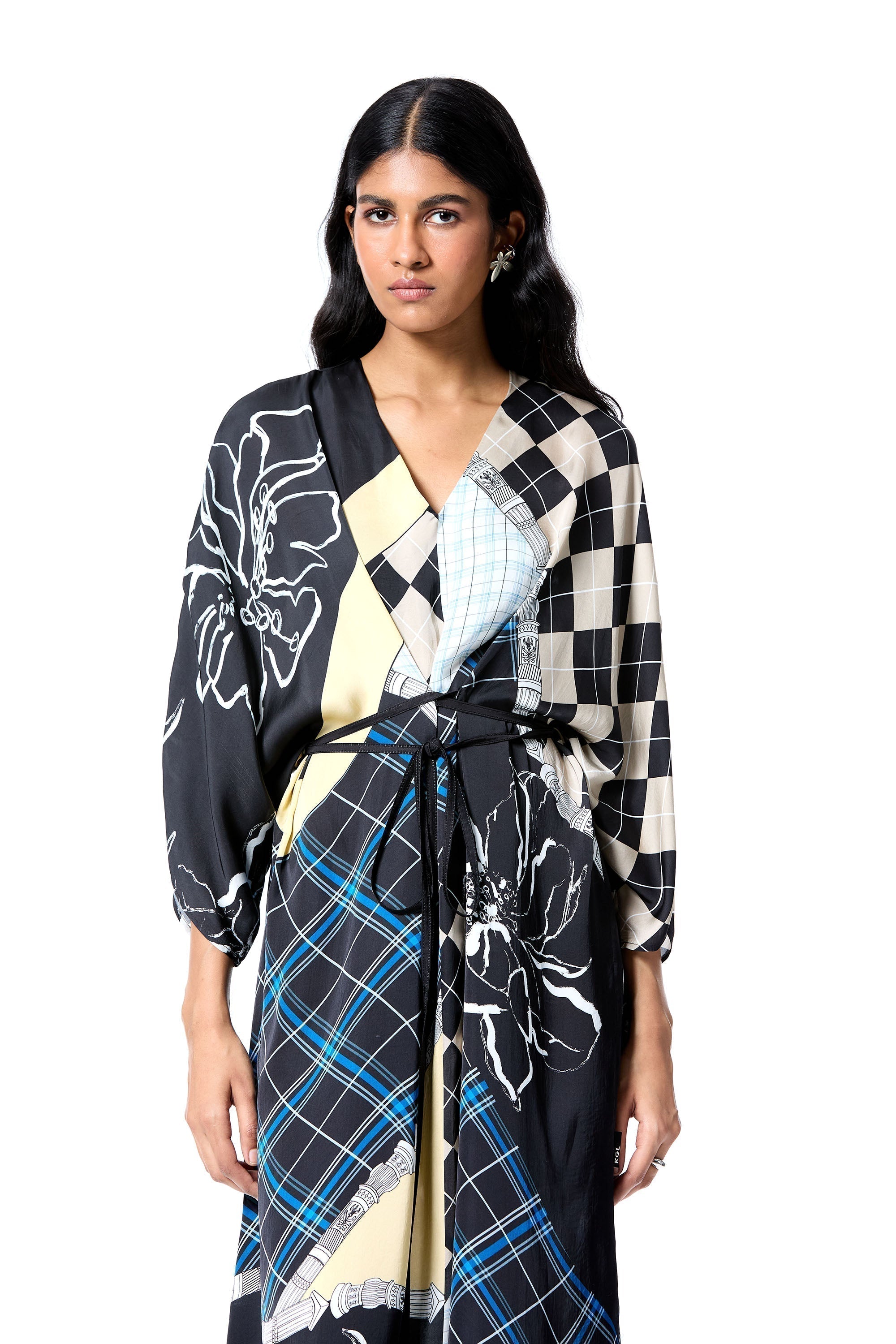 CHECK MAZE DRESS - Kanika Goyal Label