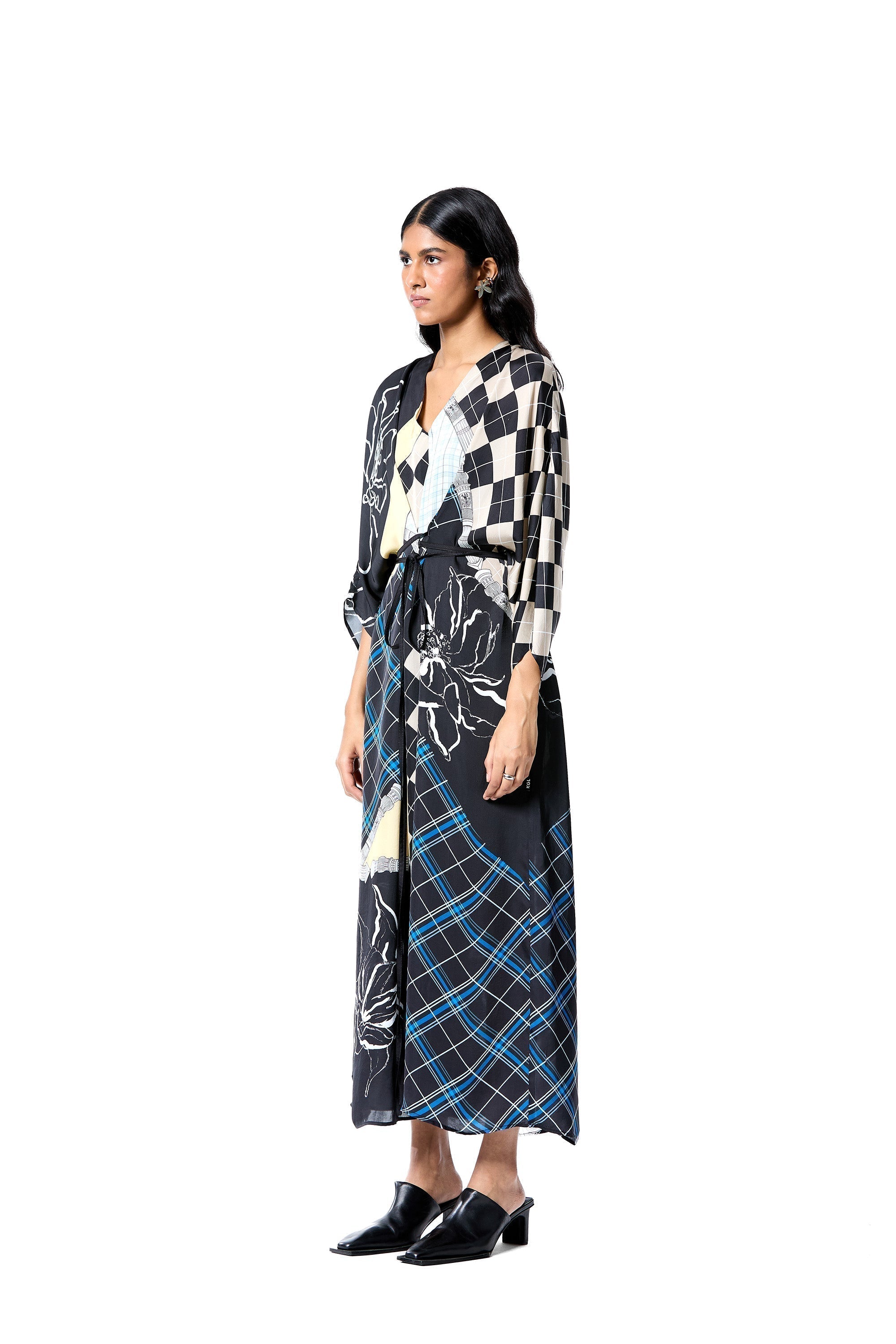 CHECK MAZE DRESS - Kanika Goyal Label