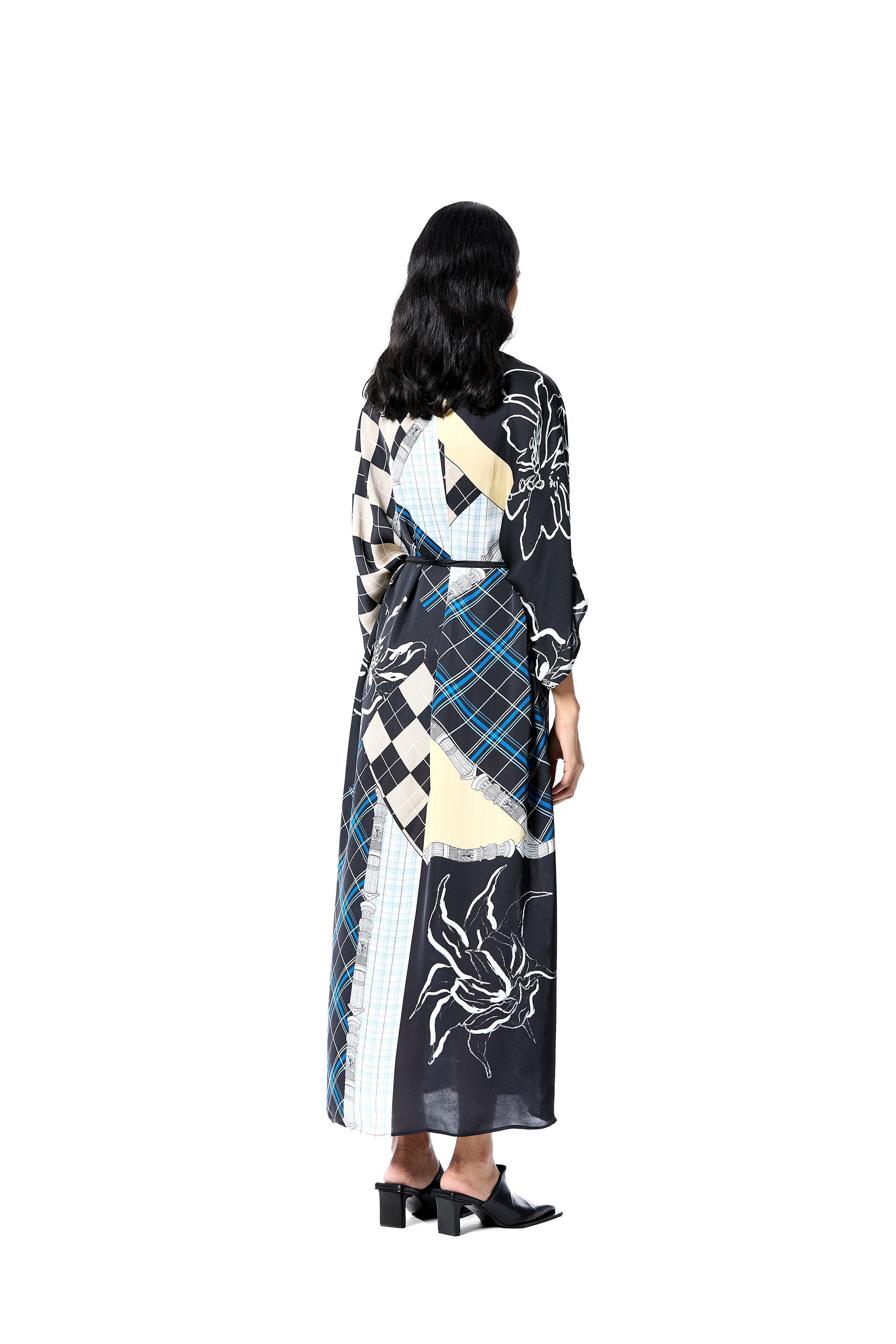CHECK MAZE DRESS - Kanika Goyal Label
