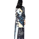 CHECK MAZE DRESS - Kanika Goyal Label