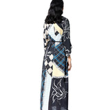 CHECK MAZE DRESS - Kanika Goyal Label