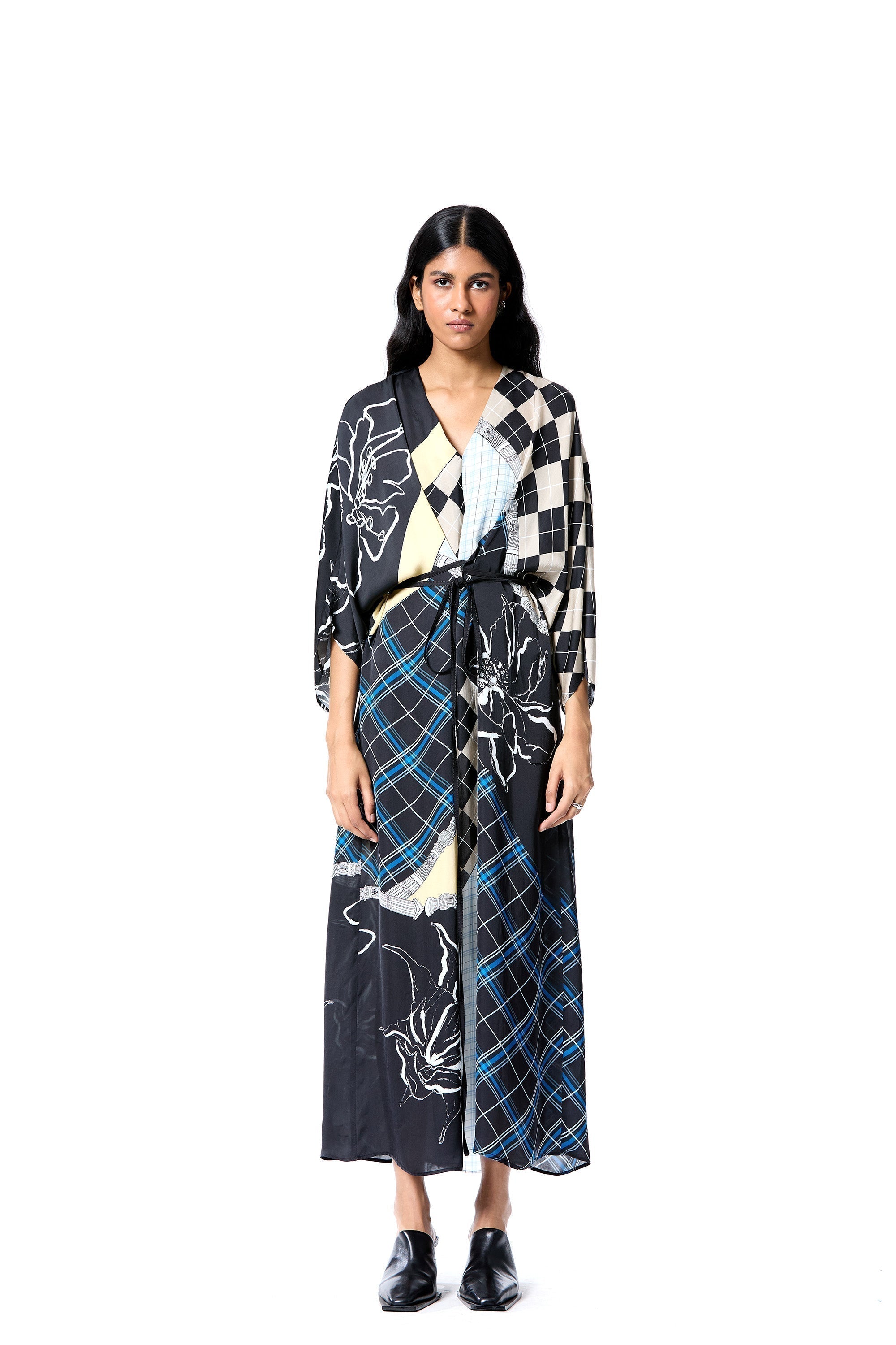 CHECK MAZE DRESS - Kanika Goyal Label