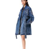 CHROMAVINE DENIM TRENCH - Kanika Goyal Label