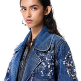 CHROMAVINE DENIM TRENCH - Kanika Goyal Label