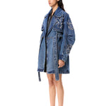 CHROMAVINE DENIM TRENCH - Kanika Goyal Label