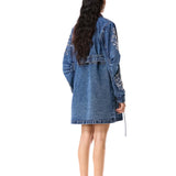 CHROMAVINE DENIM TRENCH - Kanika Goyal Label