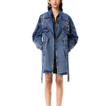 CHROMAVINE DENIM TRENCH - Kanika Goyal Label