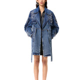 CHROMAVINE DENIM TRENCH - Kanika Goyal Label