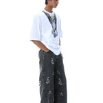 CHROME DAWN' DENIM PANTS - Kanika Goyal Label