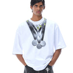 'CHROME DAWN' DENIM PANTS - Kanika Goyal Label