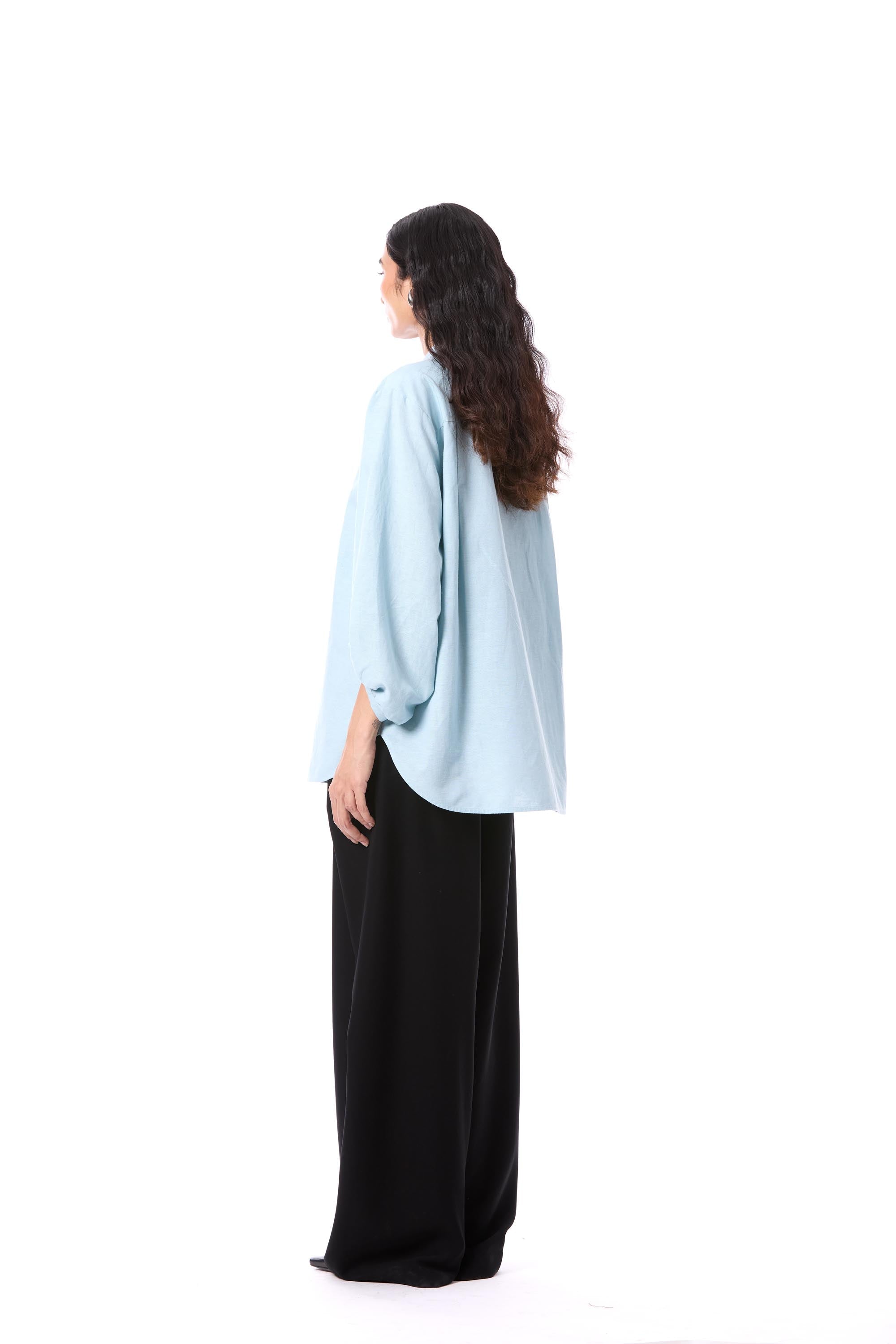 CLOVER MIST' EMBELLISHED SHIRT - Kanika Goyal Label