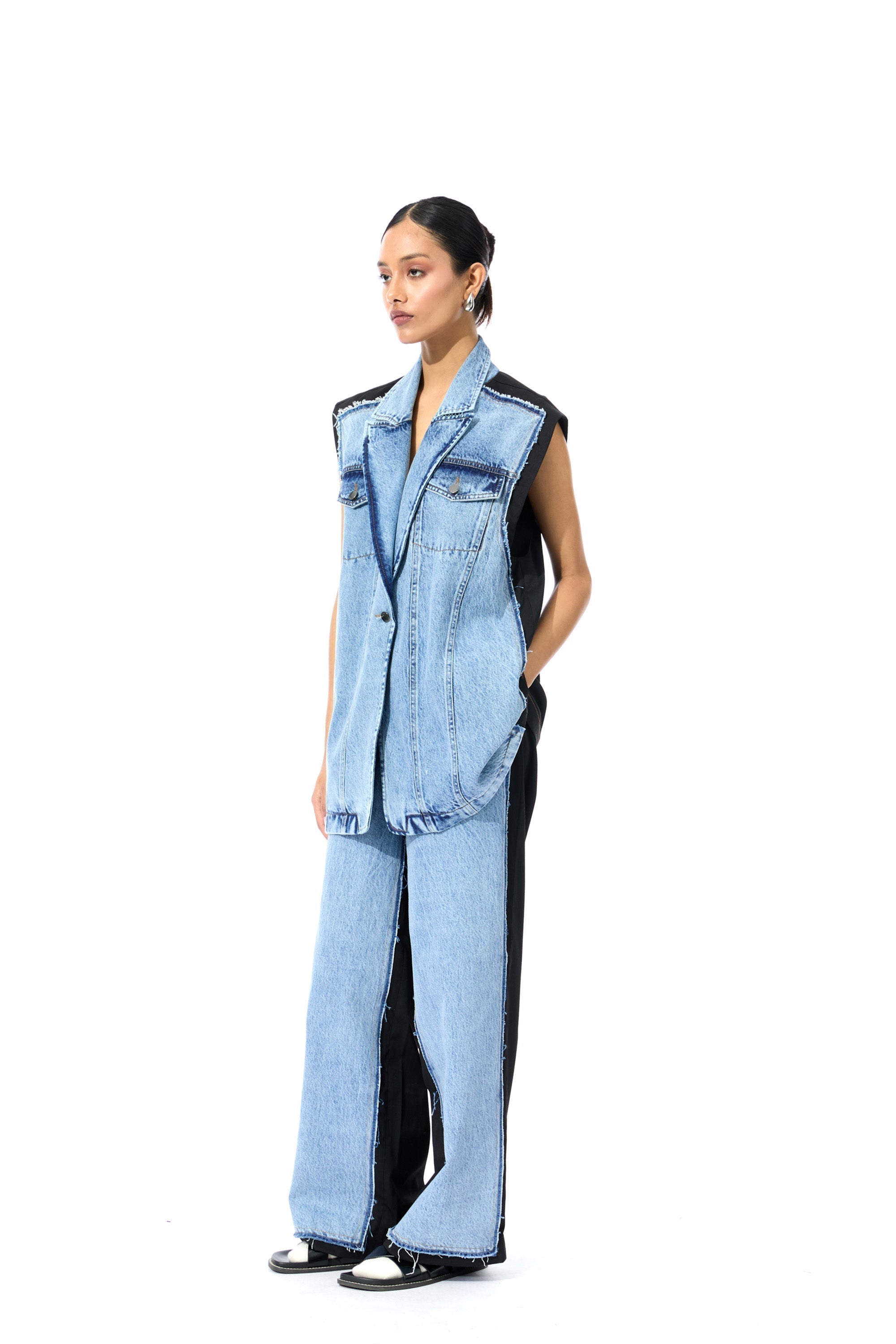 CONCENTRIC CUT PANTS - Kanika Goyal Label